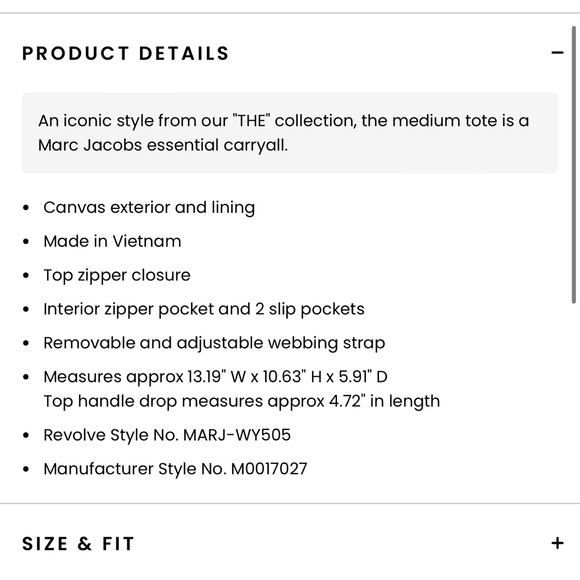 Marc Jacobs The Jacquard Medium Tote Bag in Warm Sand - Picture 3 of 3